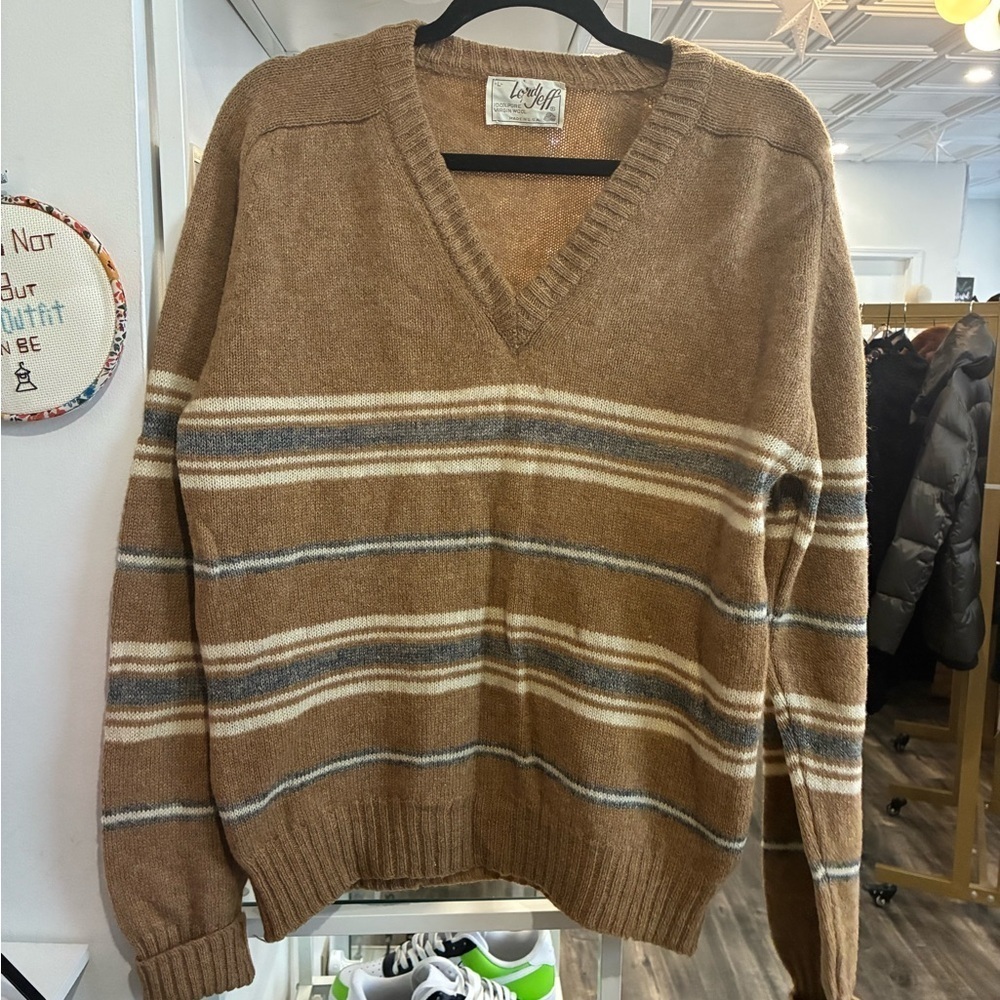 Lord Jeff vintage 100% Virginia wool sweater